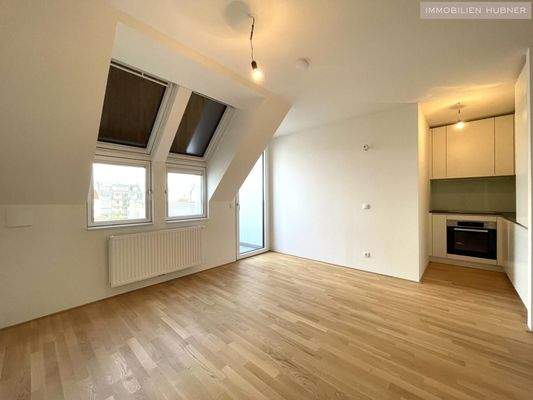 Wohnbereich und Küche