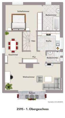 Grundriss 1. OG 2595