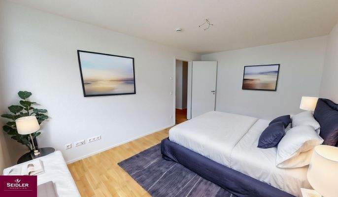 Eines der drei Schlaf- bzw. Kinderzimmer