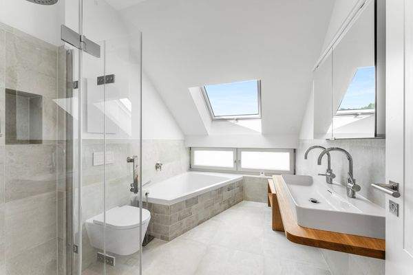 Badezimmer Dachgeschoss