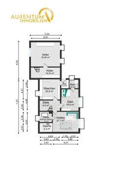 Grundriss Kellergeschoss