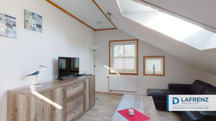 Wohnung im Dachgeschoss Wohnzimmer