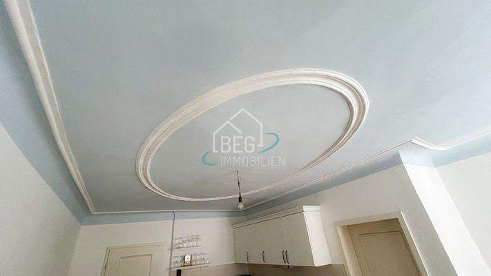 Stuckdecke Küche und Essbereich 1. OG
