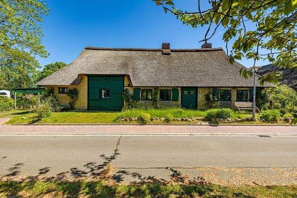 Blick auf die Vorderfront