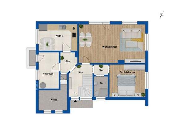 Grundriss Erdgeschoss