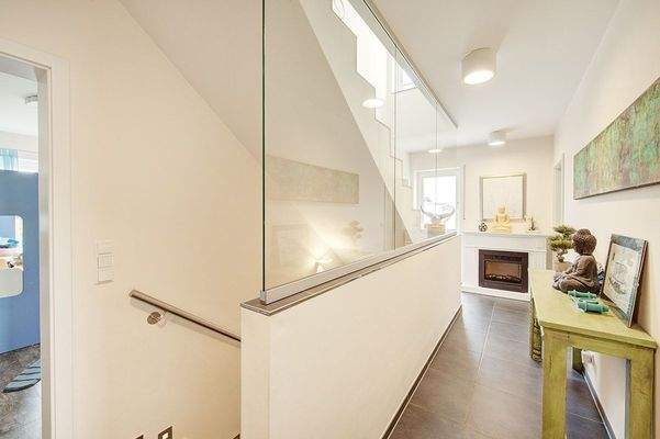 Treppe im Obergeschoss