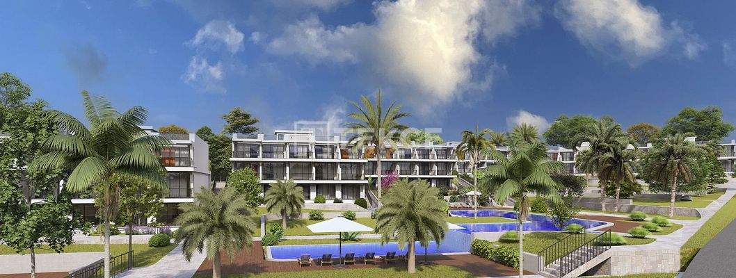 Apartments in a Complex Close to the Sea in North Cyprus Tatlısu