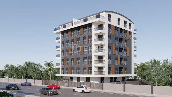Apartments with Indoor and Outdoor Parking in Antalya