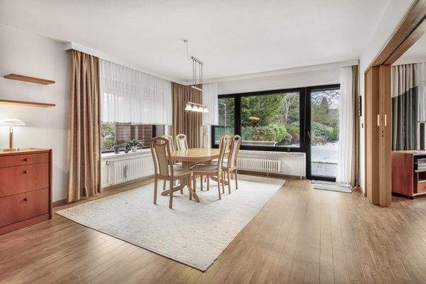 Wohn- und Essbereich im Erdgeschoss