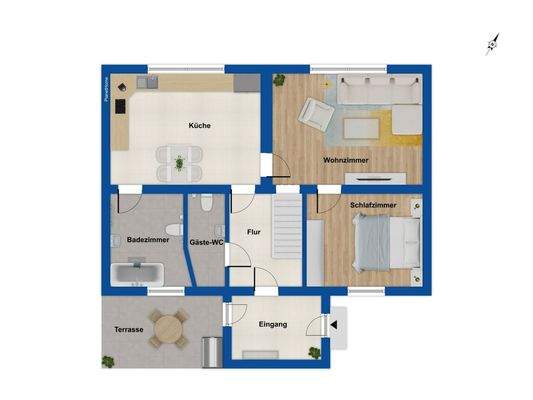 Grundriss Erdgeschoss