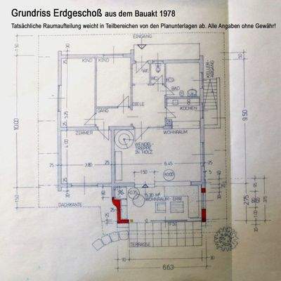 Grundriss EG in sehr guter Lage, Scheffau am Wilden Kaiser
