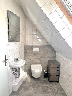 Badezimmer im Obergeschoss
