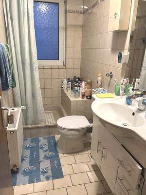 Das Badezimmer im 3. Obergeschoss