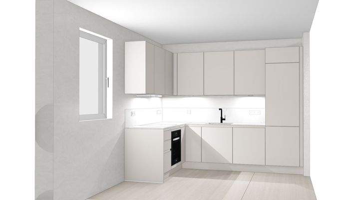 Einbauküche Visualisierung 