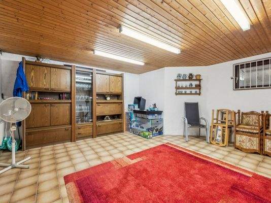 Hobbyraum Kellergeschoss