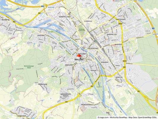 Geolyzer Kartenausschnitt