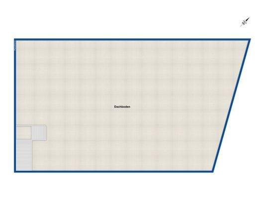 Grundriss Dachboden Haus II