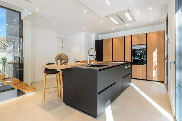 Kitchen in villa in Bendinat