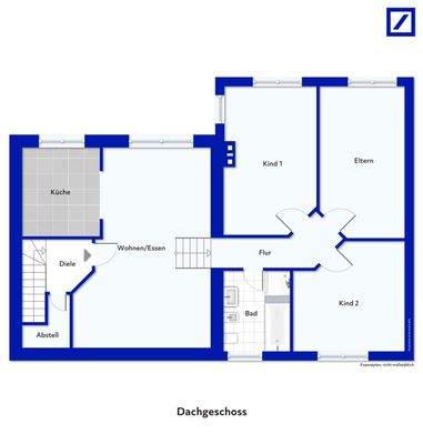 Grundriss Dachgeschoss