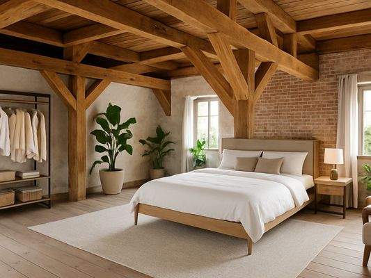 Visuelle Veranschaulichung - Speicherhaus Schlafzimmer