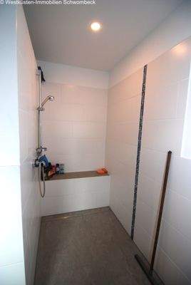 Große Dusche Bungalow