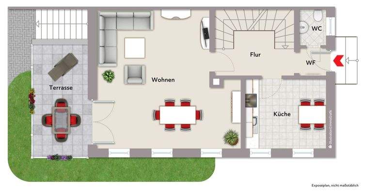 Grundriss Erdgeschoss