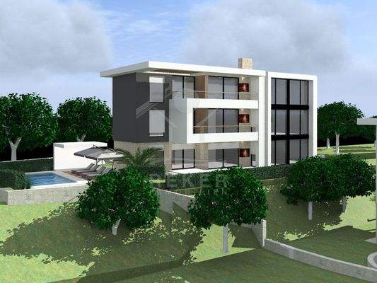 Insgesamt befinden sich hier drei Wohneinheiten