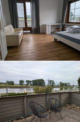 Zimmer 5 mit Balkon