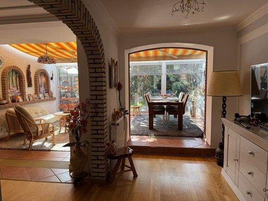 Blick in den Wintergarten