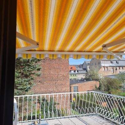 Terrasse mit Markise