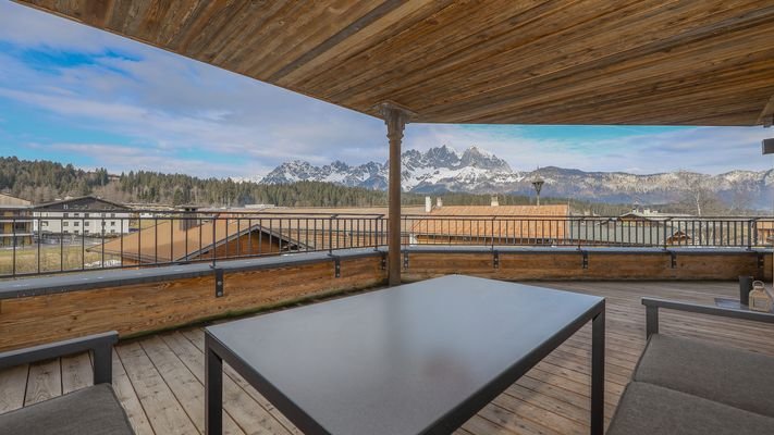 KITZIMMO-exklusive Wohnung mit Kaiserblick Immobilien Oberndorf Tirol.