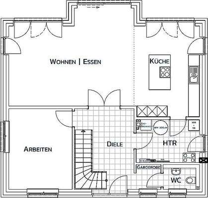 Beispielgrundriss EG