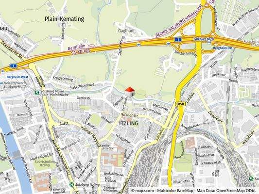 Geolyzer Kartenausschnitt