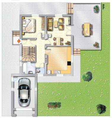 Grundriss Erdgeschoss