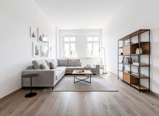 Wohnzimmer - (KI generiert)