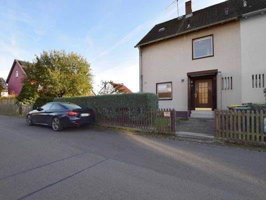 Frontblick aufs Objekt