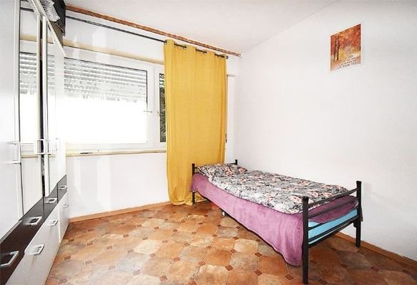 Schlafzimmer mit Südausrichtung