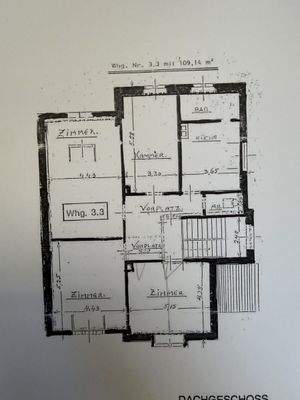Grundriss mit Maßen