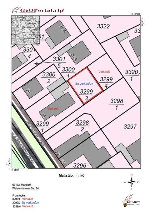 Maxdorf Grundstücke, Maxdorf Grundstück kaufen