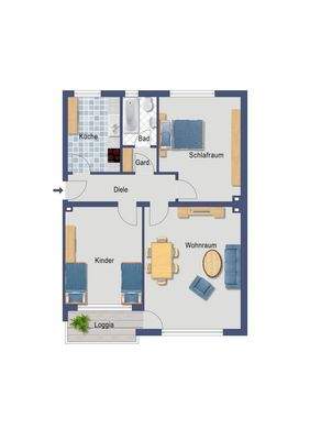 Mettmann Magdeburger Str. 4a WE17