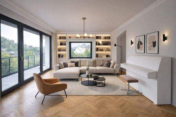 Wohnzimmer - KI generiert