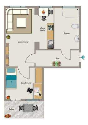 Grundriss Beispielhaft