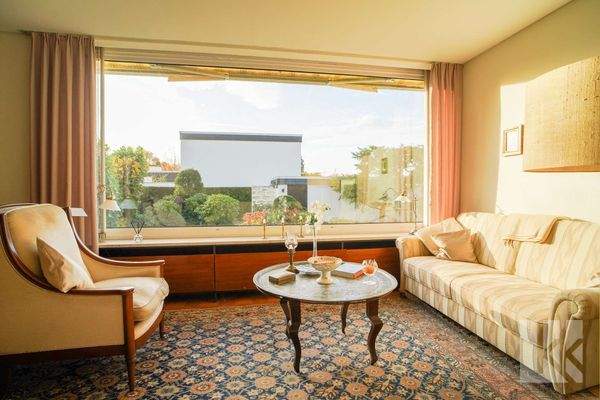 ...Blick in den Garten