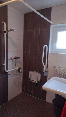 barrierefreie Bad im EG