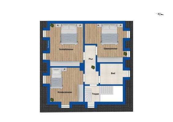 Grundriss 2. Obergeschoss