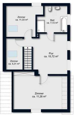 Grundriss Dachgeschoss
