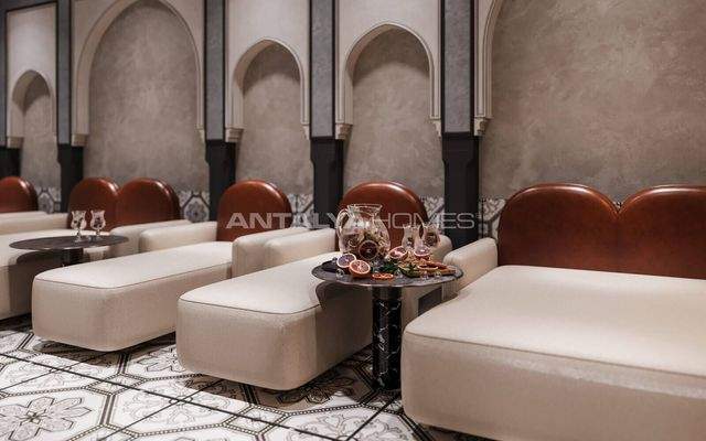 Flats in a Two-Block Complex in Alanya Turkey