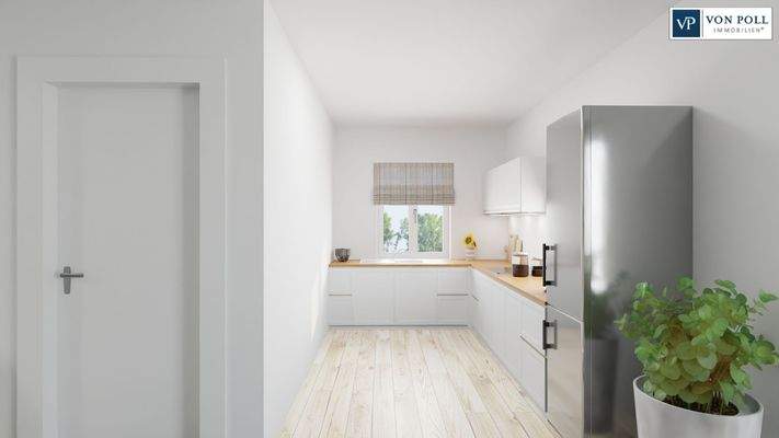 Ansicht Wohnen / Essen / Kochen