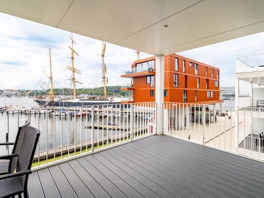 Balkon mit Ausblick