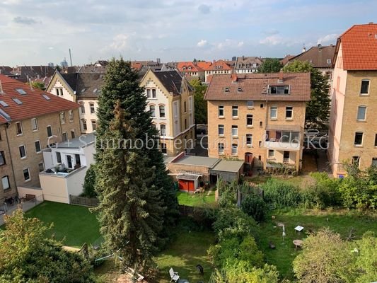 Blick von der Dachterrasse